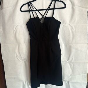 Juniors black dress